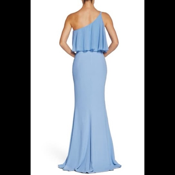 Dress the population faith one shoulder gown - Picture 2 of 3
